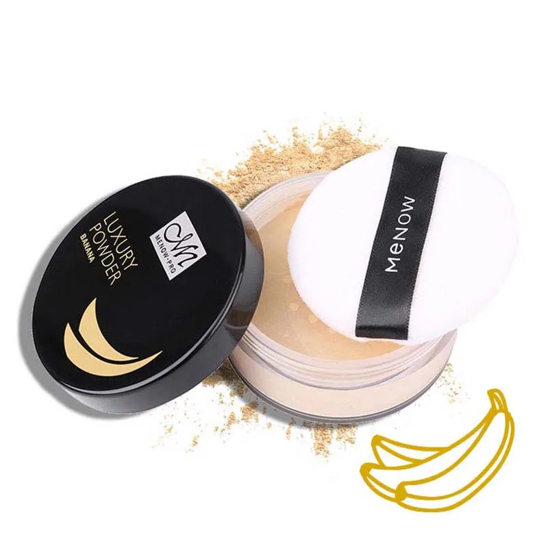 MENOW Banana Powder Face Control Oil Loose Waterproof Makeup Cosmetics F16007 |