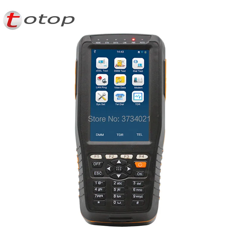 Бесплатная доставка TM 600 ADSL ADSL2 + прибор для тестирования WAN и LAN тестер линия xDSL