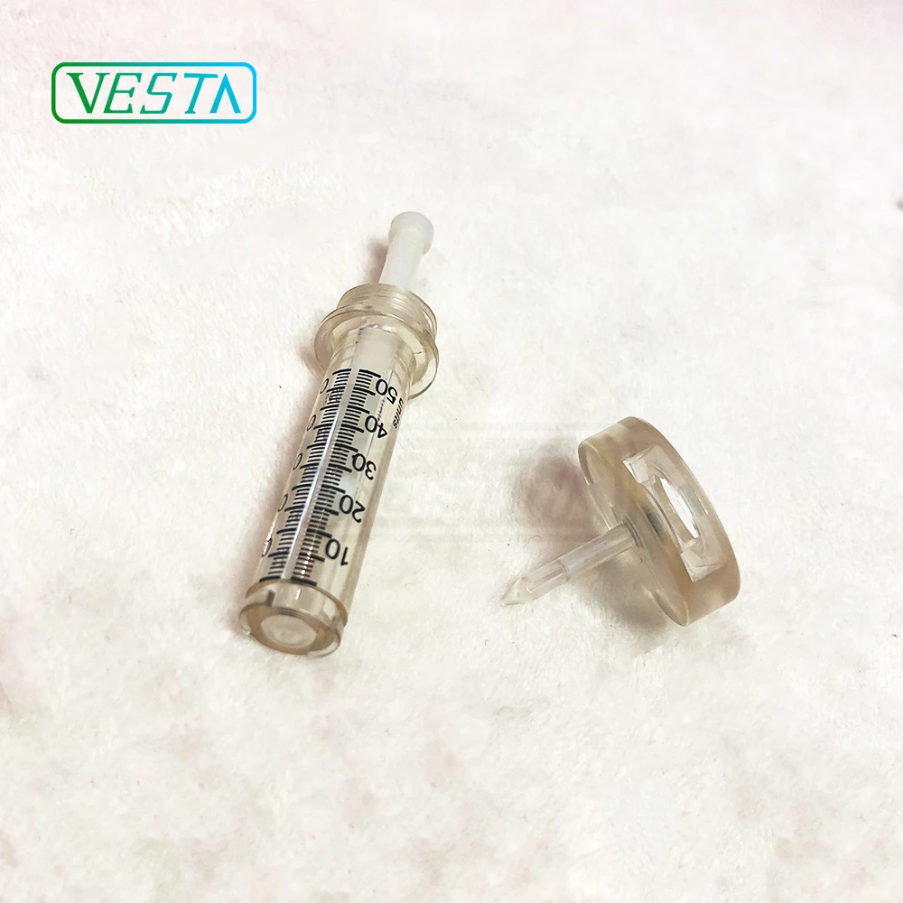 2019 Vesta 100 шт 0 5 мл одноразовые геджиеновые Пластиковые ампулы/шприц/Иглы для
