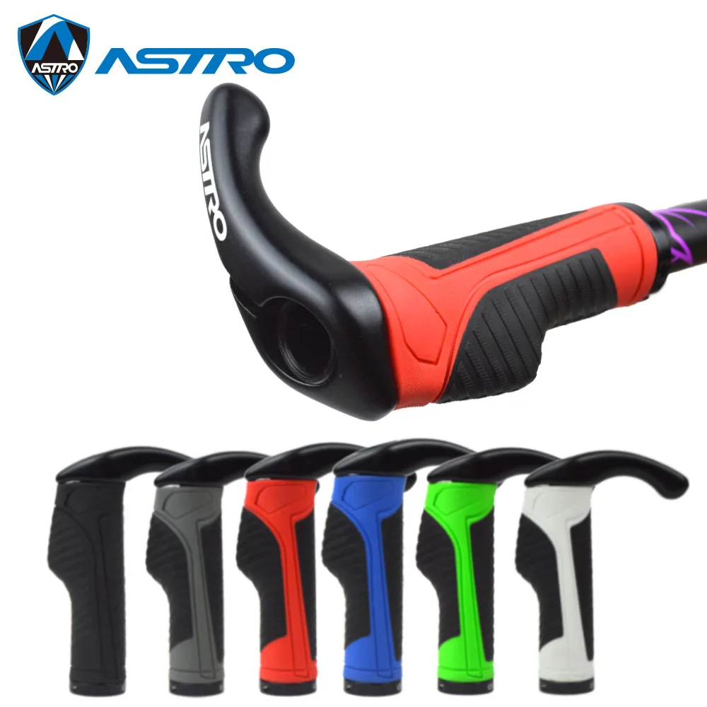 Astro велосипедные ручки MTB горный дорожный велосипед руль концы сплав резина