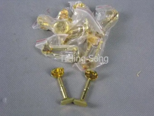 Аксессуары для виолончели Viola gills шурупы высокого качества с золотым разрезом