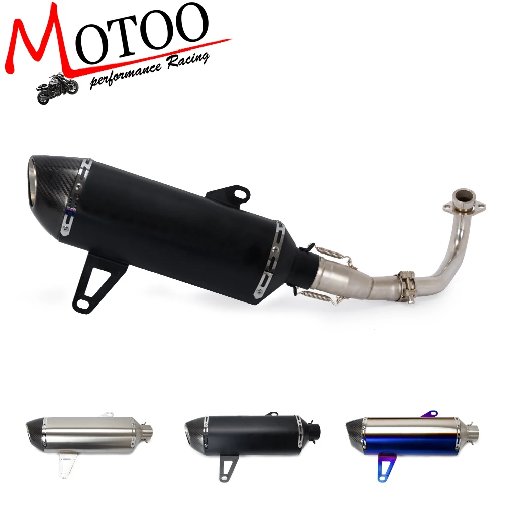 

Motorcycle Full Exhaust System Link Pipe Header For Yamaha XMAX250 XMAX 250 XMAX300 XMAX 300 2017-2018
