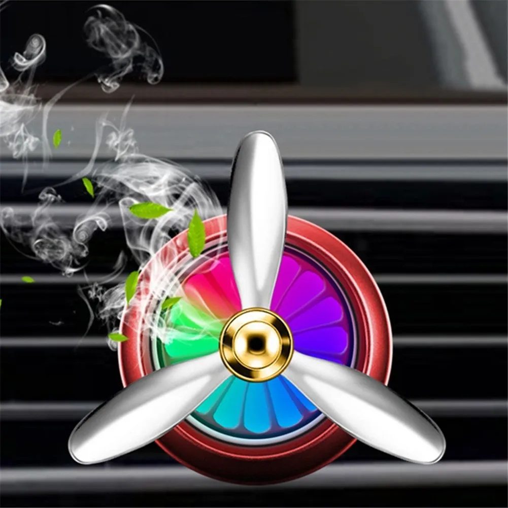 Освежитель воздуха автомобильный мини освежитель со светодиодной подсветкой