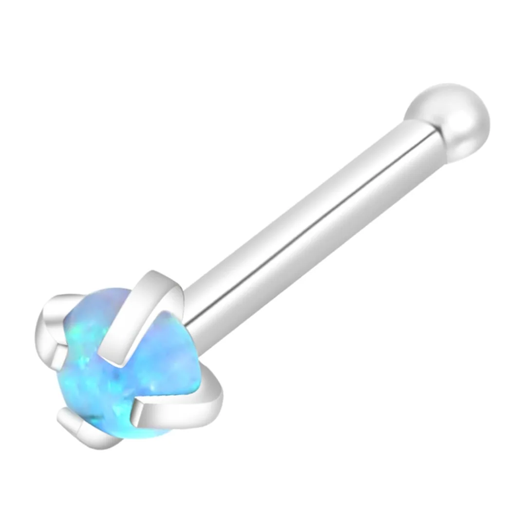 3 шт./лот хирургическая сталь Опал Кристалл L образный винт кольцо для носа