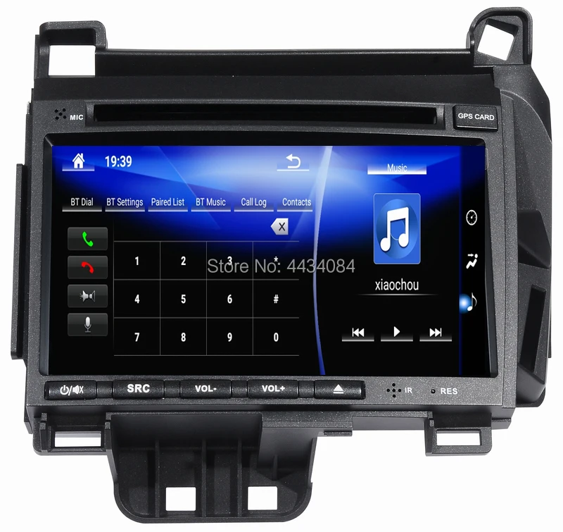 Ouchuangbo автомобильный стерео сенсорный экран gps навигация Авторадио для Lexus CT200 T3