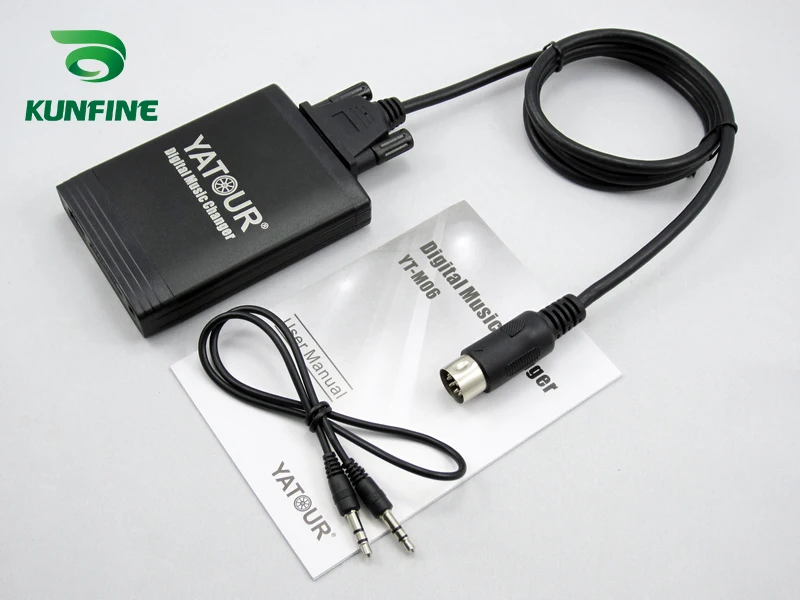 Автомобильный цифровой музыкальный адаптер USB SD Aux MP3 интерфейс автомобильный