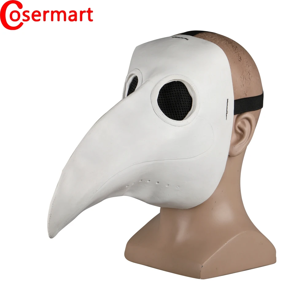 Cosermart маска Чумного доктора длинная мышь для косплея необычная Готический Ретро