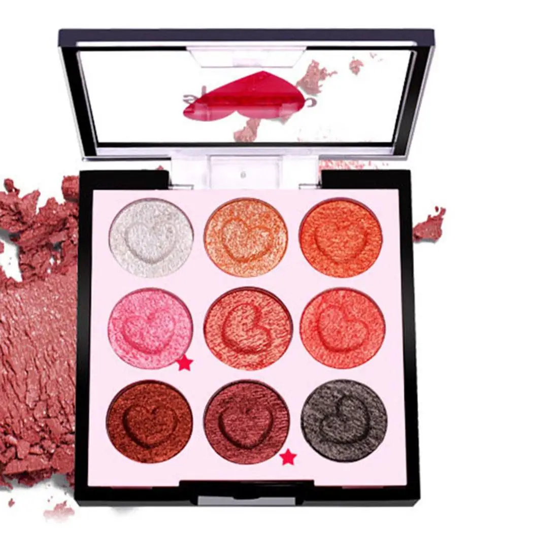 9 цветов Профессиональная палитра теней для глаз Shimmer Matte Eye China casual вечерние Y Dating
