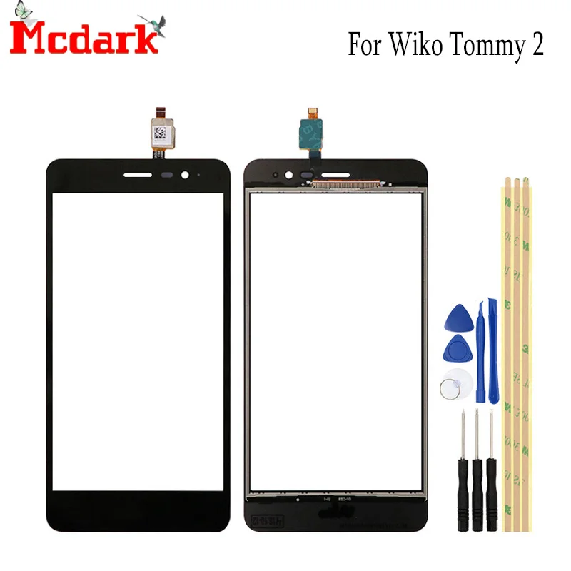 Mcdark для Wiko Tommy 2 5 0 дюймов Переднее стекло сенсорный экран мобильный телефон