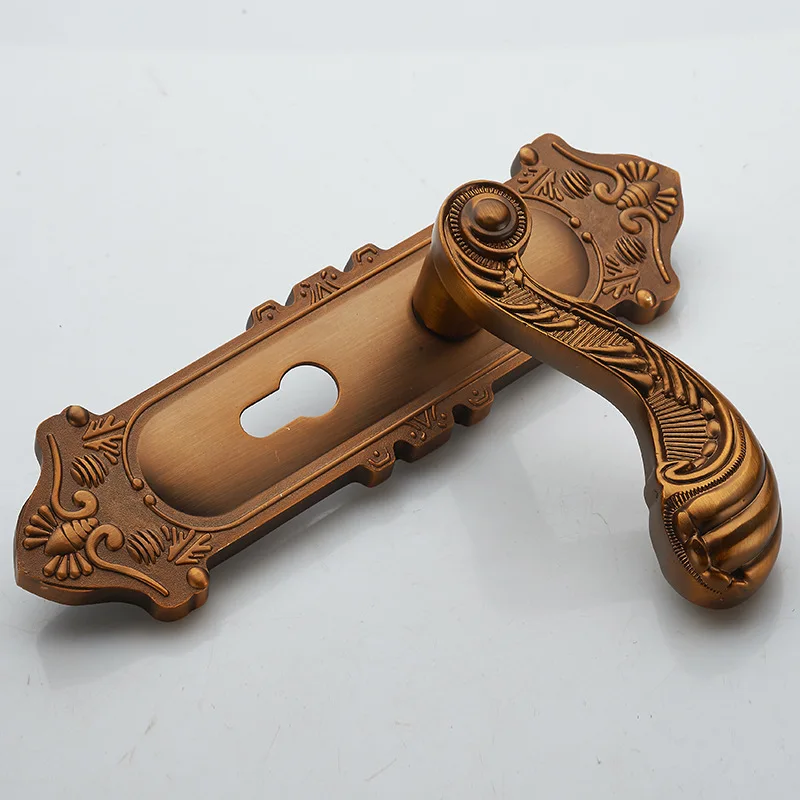 Дверной замок в европейском стиле с внутренней ручкой для спальни дверная ручка