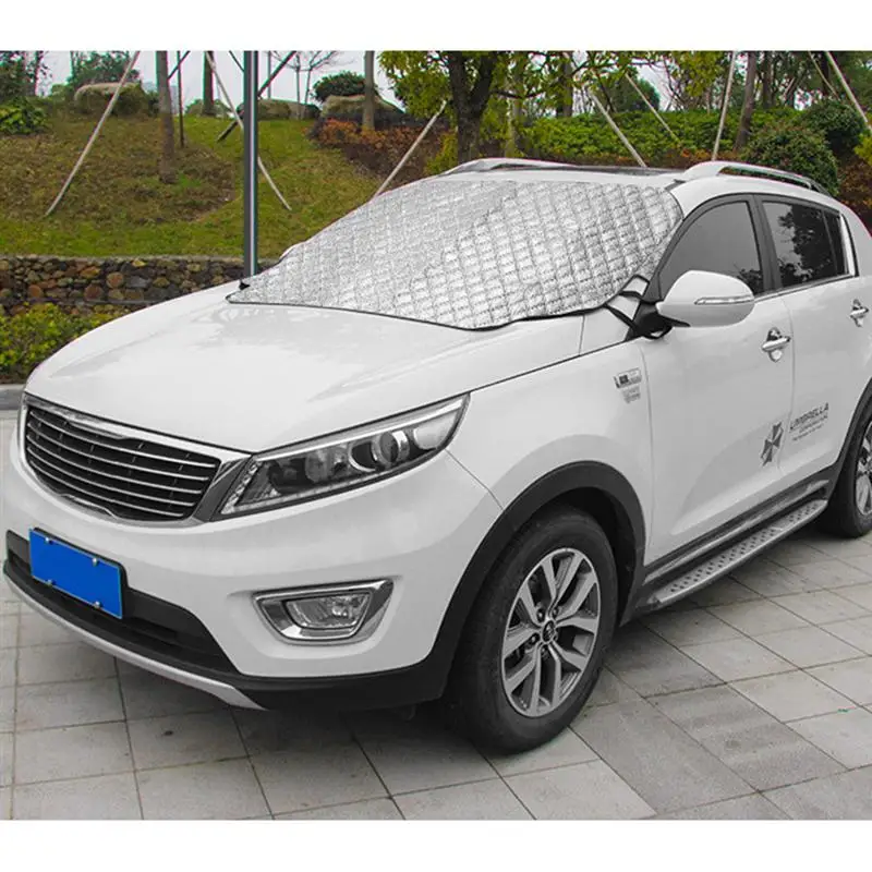 145x111 см Авто Складной Лобовое стекло козырек Магнитный утолщенный
