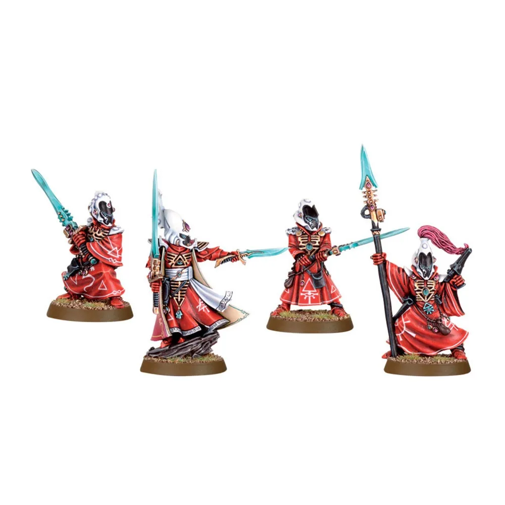Eldar Farseer и Warlocks (металл 4 шт) |