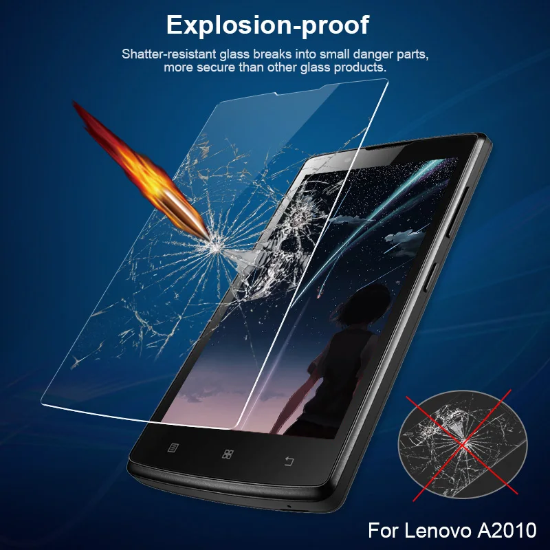 Для Lenovo A1000 A2010 A5000 A7010 Переднее стекло защитная пленка замена легко установить
