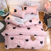 bedding set luxury animal fox 34pcs family set include bed sheet duvet cover pillowcase boy room decoration bedspread