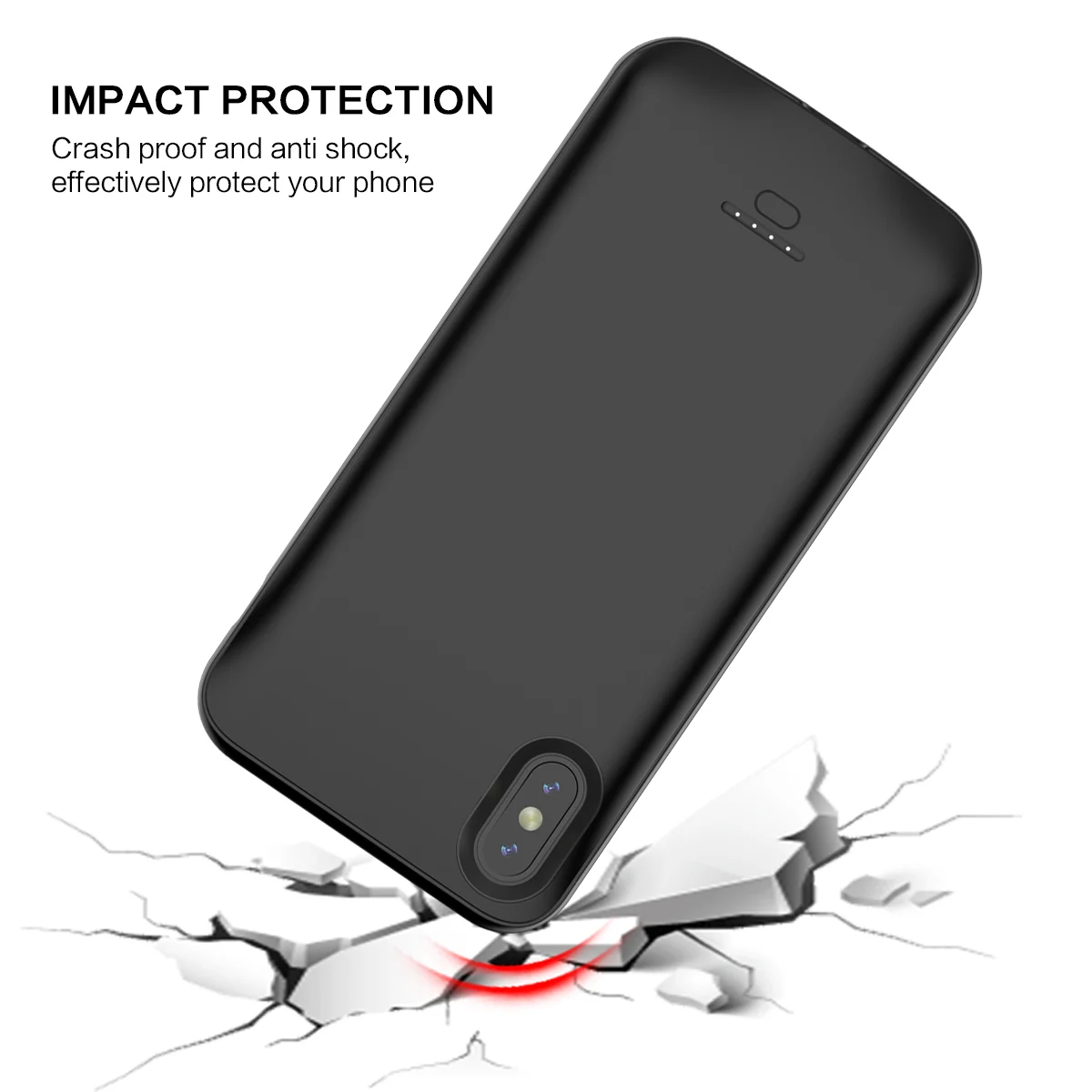 Чехол для зарядного устройства iPhone X/Xs 3600 мАч внешний резервный аккумулятор