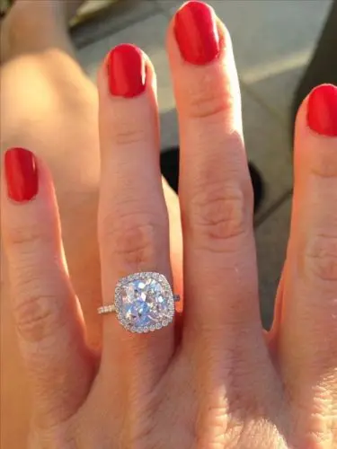 Huitan New Engagement Ring Classic Jewelry Design Bright Square CZ Sweet Romantic Wedding Rings for Women Party Accessories | Украшения и