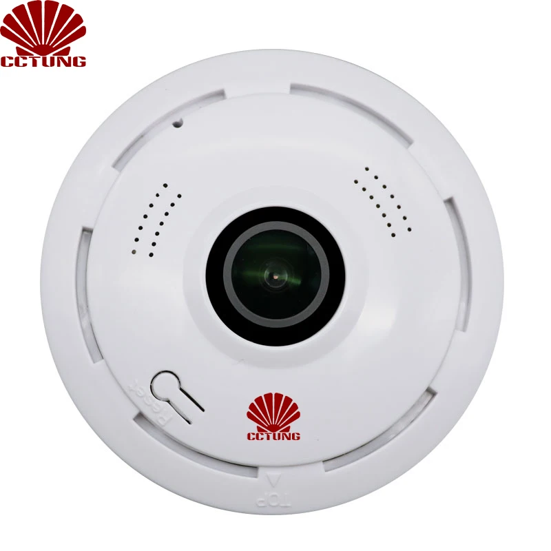 Панорамная 360 градусная 3D VR P HD Wifi смарт камера с объективом рыбий глаз ночным
