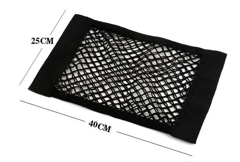 1 PCS Car Auto Back Rear Trunk Seat Elastic String Net Mesh Storage Bag Pocket Cages | Автомобили и мотоциклы
