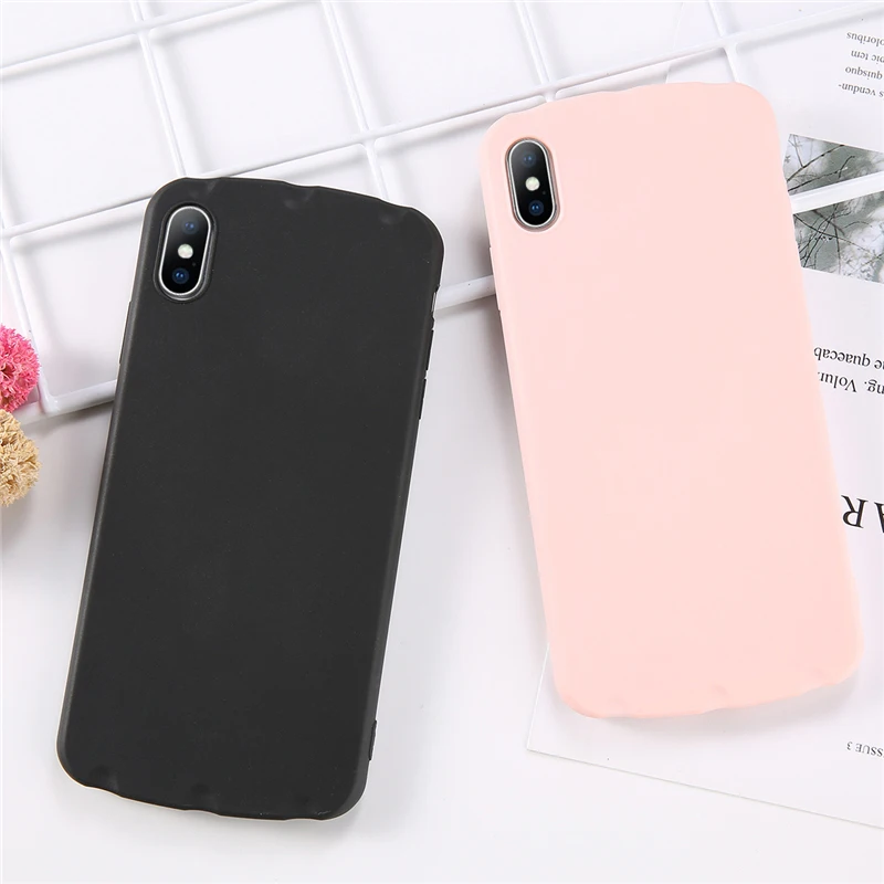 Lovebay чехол для телефона iPhone 6 6s 7 8 Plus X XR XS Max Модный милый карамельный цвет новый