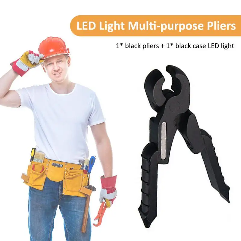 

Multi-Functional Tools Stainless Steel Multi-Purpose Pliers Screw LED Light Key Ring KRMT-900 Outdoor Tools