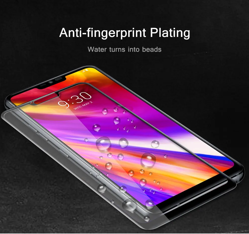 Защитное стекло для lg k10 2018 g7 v40 k4 k7 4g k8 v20 v30 q6 g6 закаленное пленка v 20 30|Защитные