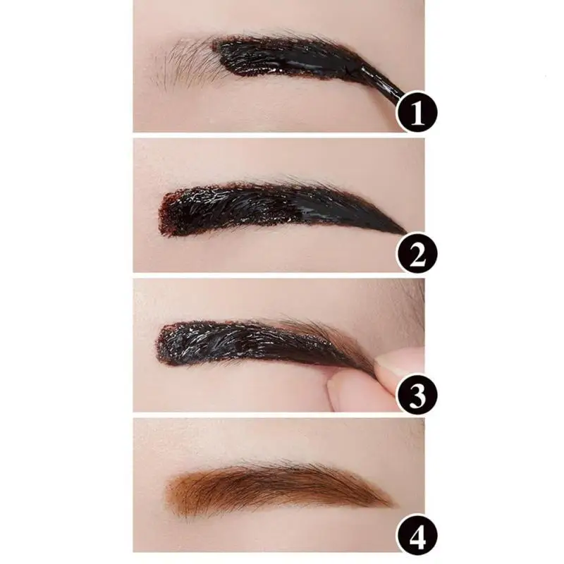 6ml Matte Lasting Eyebrow Enhancer Cream Brown Waterproof Sweatproof Tearable Gel Eyes Makeup Cosmetic S3 | Красота и здоровье