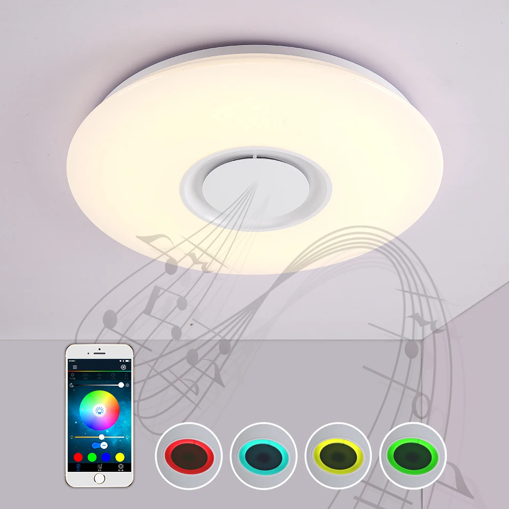 Lightme 24 W музыка света конвертер Bluetooth потолочный светильник с плеера Цвет