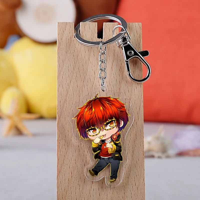 Акриловый брелок Аниме Мистик мессенджер Yoosung Jumin Unknown Zen прозрачный двусторонний