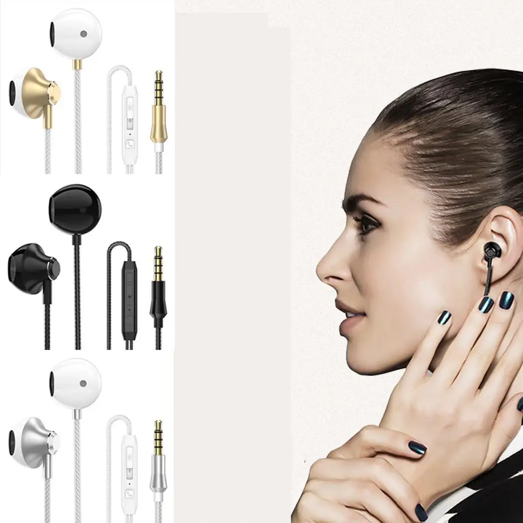 Универсальный металлический Проводные Hi Fi наушники бас 108 (дБ) In Ear 20 20000 (Гц)