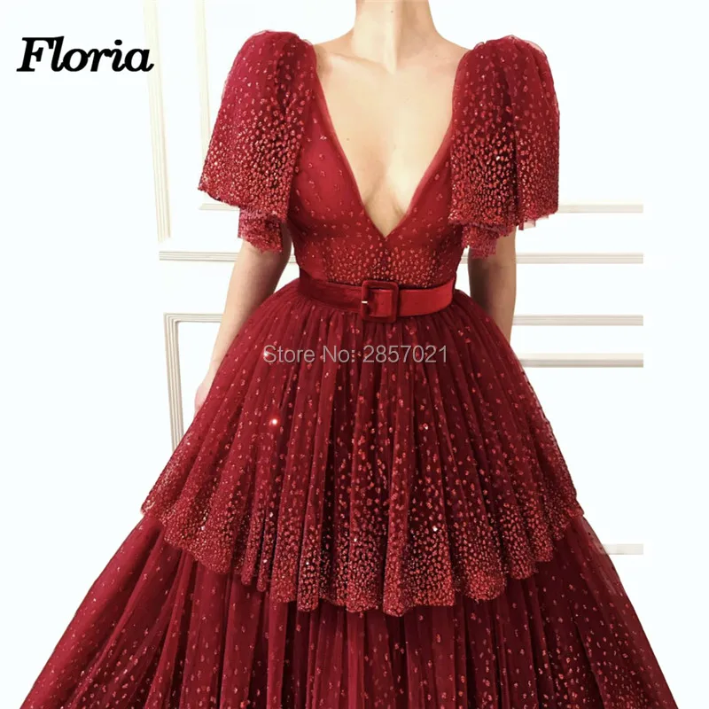 

2019 Dubai Design New Shiny Evening Dresses Robe de soiree Longue Arabic Middle East Prom Dress For Weddings Turkish Party Gowns