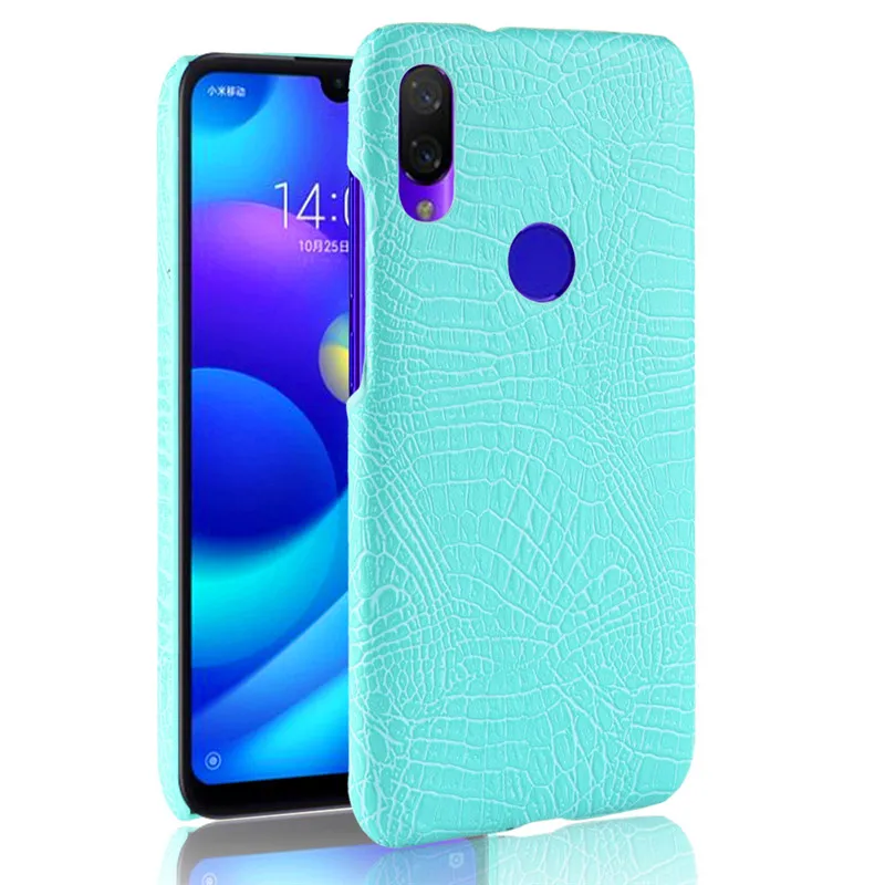 Чехол Xiaomi Mi Play Crocodile Grain из высококачественного поликарбоната для защиты телефона MiPlay.
