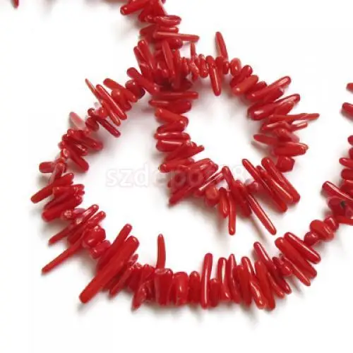 Красные бамбуковые бусины кораллового цвета 9 12 мм/16 дюймов|loose beads|beads free shippingbamboo