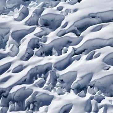 Crevasses Franz Josef Glacier South Island Новая Зеландия плакат печать Дэвида Уолла (35x24)|Таблички и