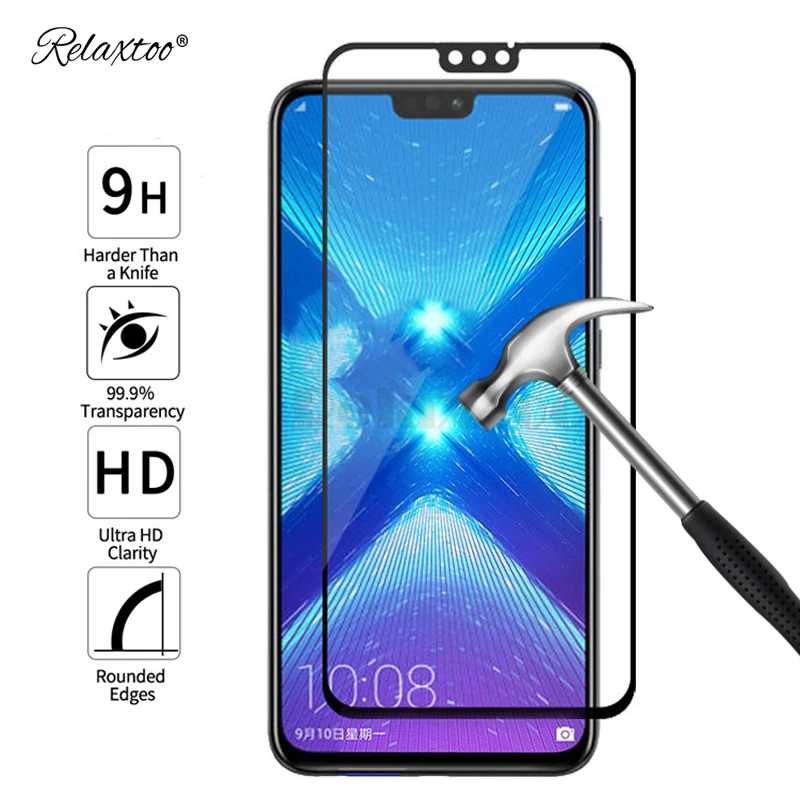Защитное стекло для Huawei honor 8x 8c 8a pro Защитная пленка экрана из закаленного стекла