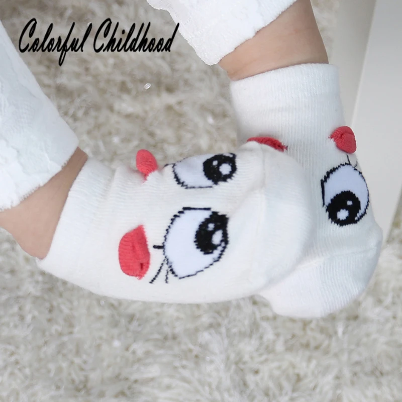 Calcetines antideslizantes de dibujos animados para beb&eacute;, ni&ntilde;o, Oto&ntilde;o, reci&eacute;n nacido, barco, zapatos de verano, Kindersokken-0