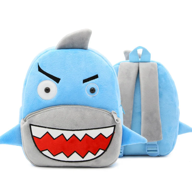 Girls Boys Cute Plush School Backpacks Unicorn Kindergarten 3D Cartoon Bags Children Animal Toys Bag Infantes Mochila 2-4 | Багаж и сумки