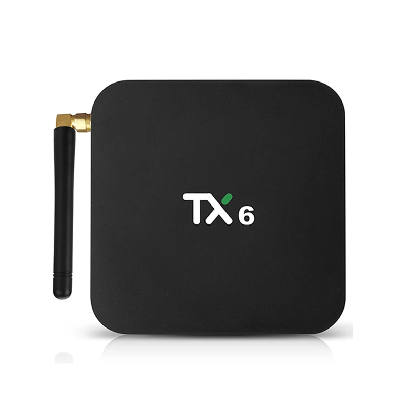 Tx6 Smart Android 7 1 Tv Box 4G 32G Allwinner H6 quad core 2 + 5G Dual Wifi Bt 4 телеприставка 4K Hd H.265