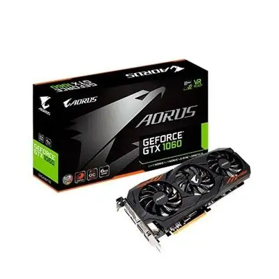 Видеокарты Gigabyte (GV N1060AORUS 6GD REV2.0) графическая карта GIGABYTE GTX 1060 AORUS 6 жестких ГБ GDDR5