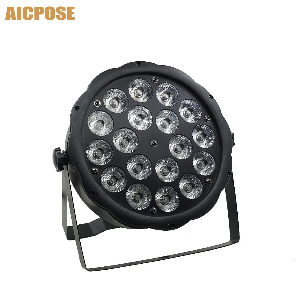 6 шт./лот 18x10 Вт RGBW 4в1 Led Par Light 18*10 с DMX512 управлением дискотека свет сцены DJ свадебный