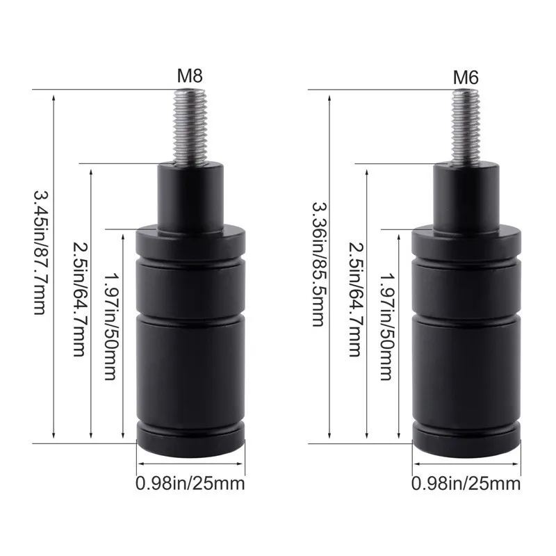 Складной регулируемый светильник NS Modify для мотоцикла 2 шт./компл. крепление на
