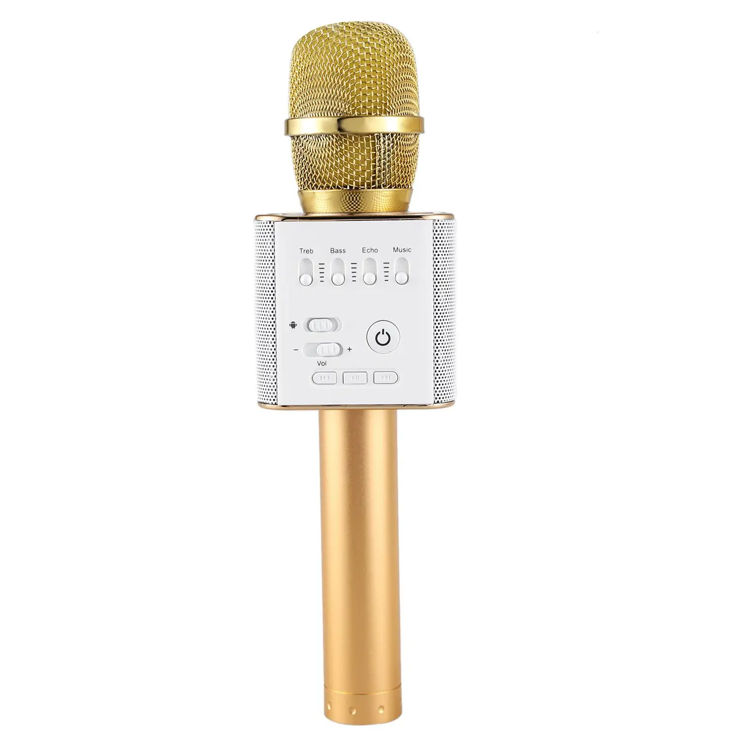 IG KTV караоке OK микрофон Q9 беспроводные Bluetooth микрофоны с динамиком мини для дома