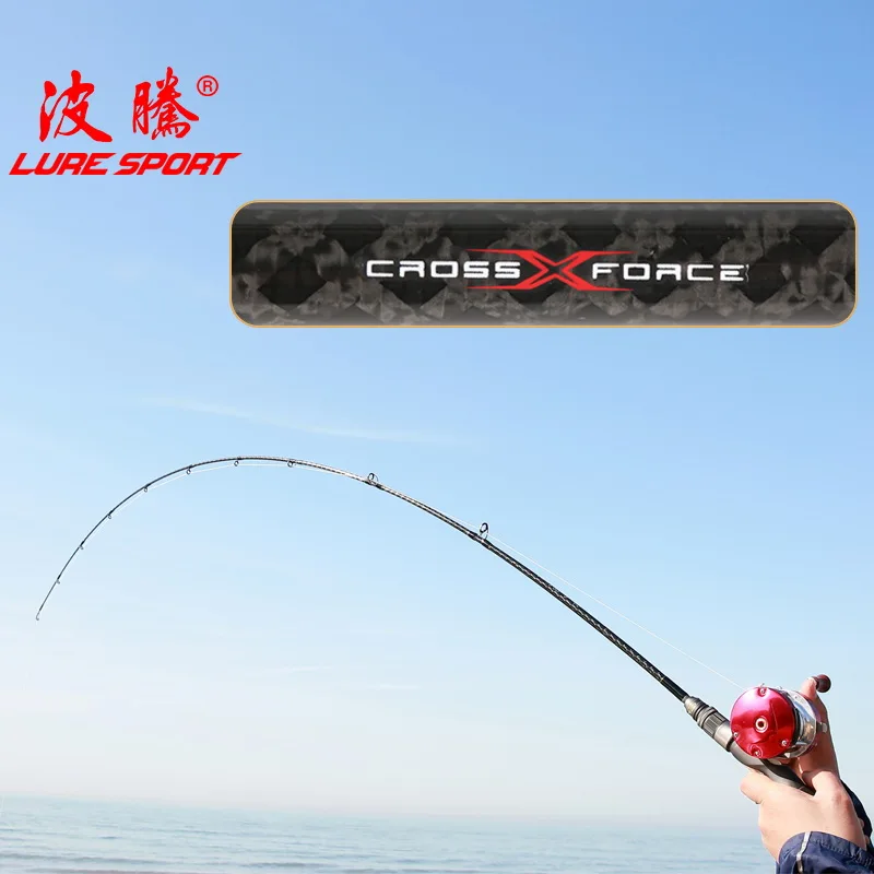 LureSport 2 компл. Медленный джиг 1 mrod blank X cross Toray carbon 5 секции твердый стержень для