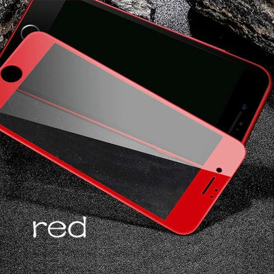 Закаленное 3d-стекло с мягкими краями и полным покрытием для iPhone 6 7 8 стеклянная