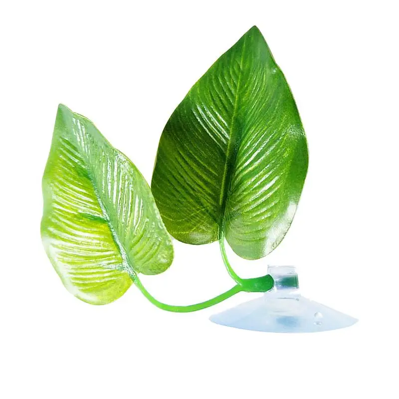 1PC Double-Layered Simulation Ornamental Leaf Betta Fish Rest Spawning Bed Hammock For Tank Aquarium Decor | Дом и сад