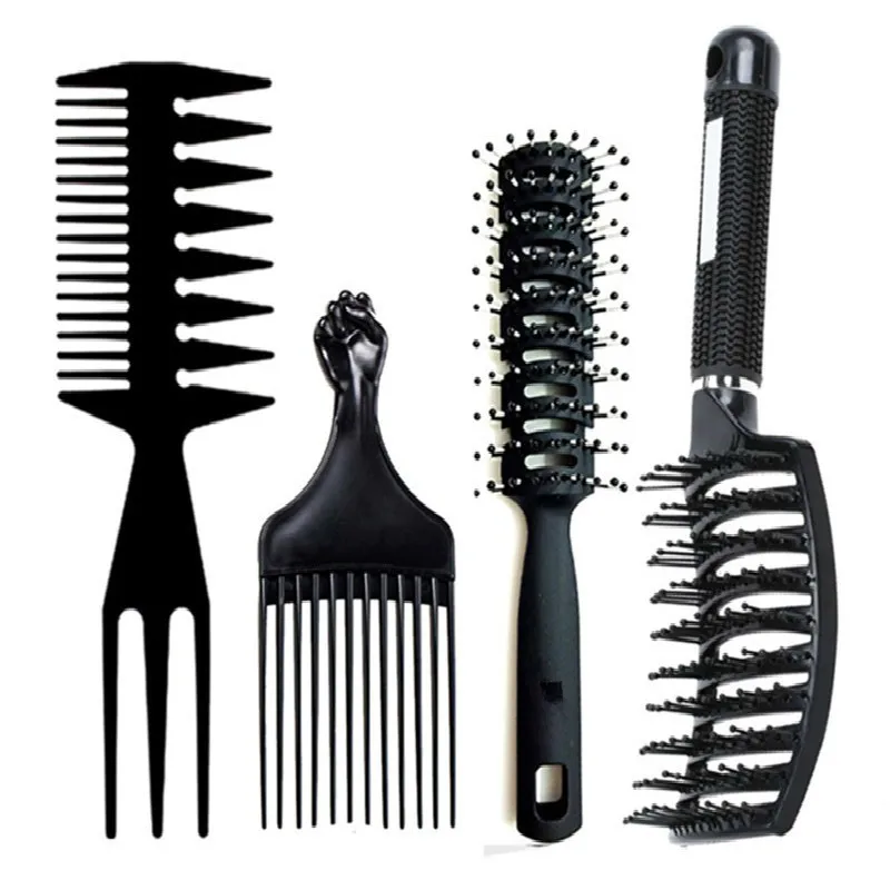 Набор профессиональных кистей для волос мужчин и женщин парикмахерские