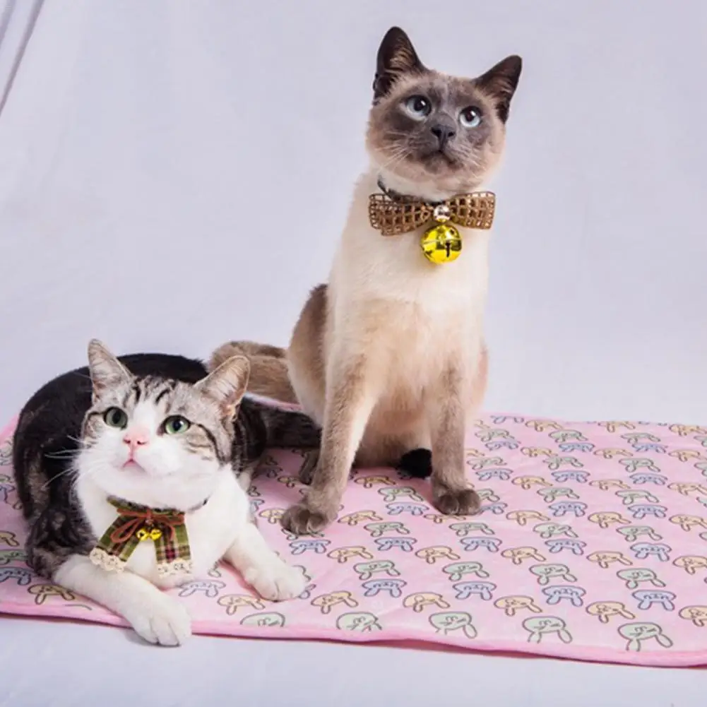 Pet Матрас для собачьей лежанки летние охлаждающая подложка кошка самоохлаждение
