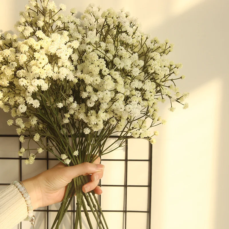 1 шт. белые детские дышащие цветы искусственные поддельные Gypsophila DIY Цветочные