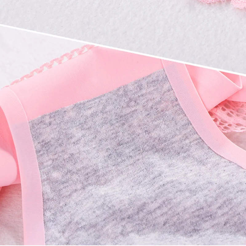 Sexy Lace Panties For Women Seamless Brief Transparent Briefs Lingerie Mid-Waist Cotton Ultra-thin Underwear Underpants 10pcs #D |