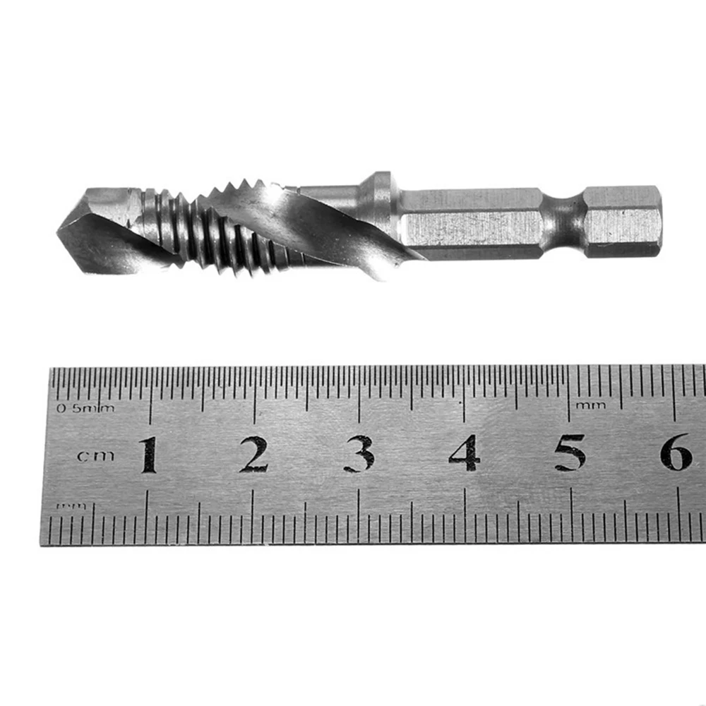 1 шт. 2 в 1/4 &quotшестигранный хвостовик из быстрорежущей стали метрические головки
