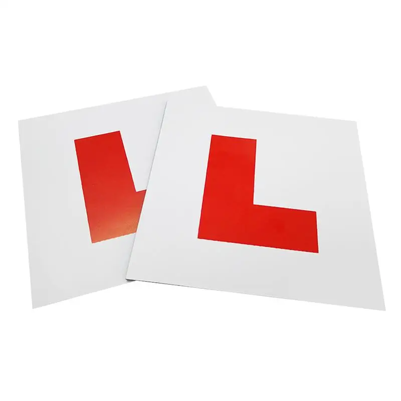 2 шт. магнитные Learner L пластины наклейка для мотоцикла автомобиля Авто наклейки